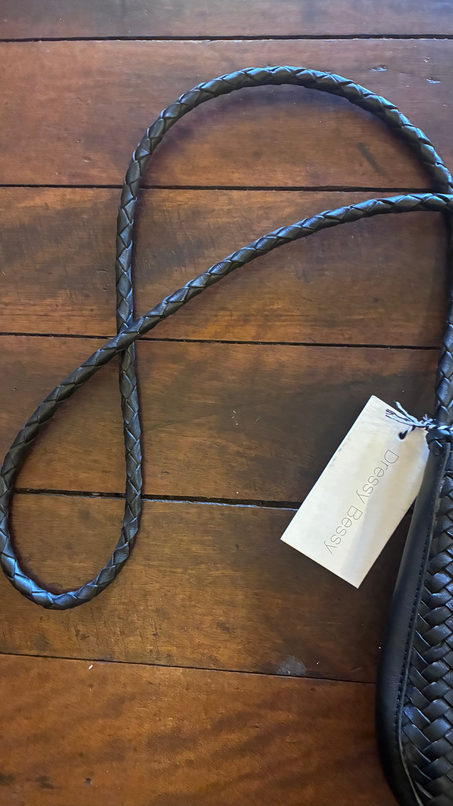 Olla Weave Bag - Black