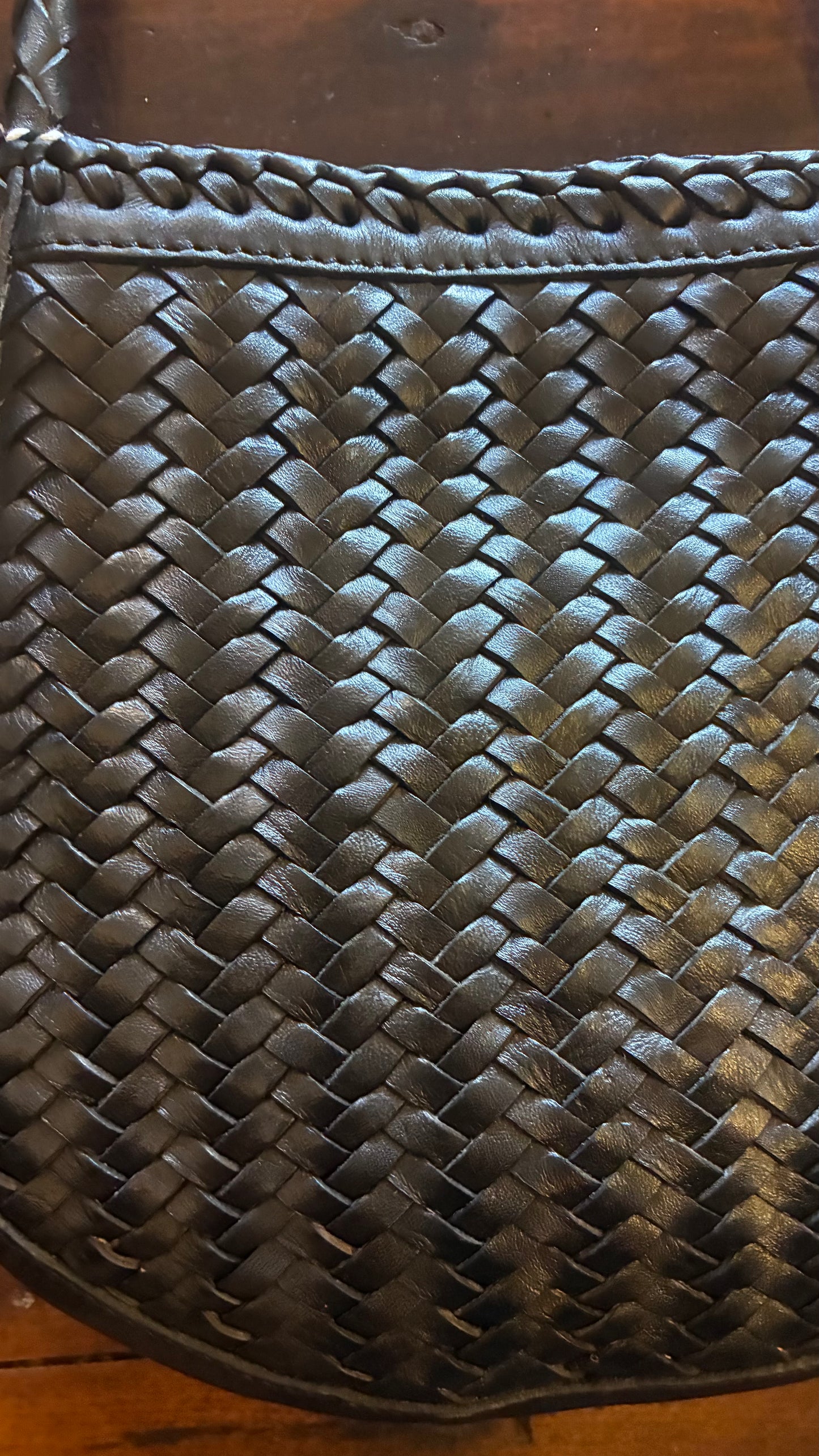 Olla Weave Bag - Black