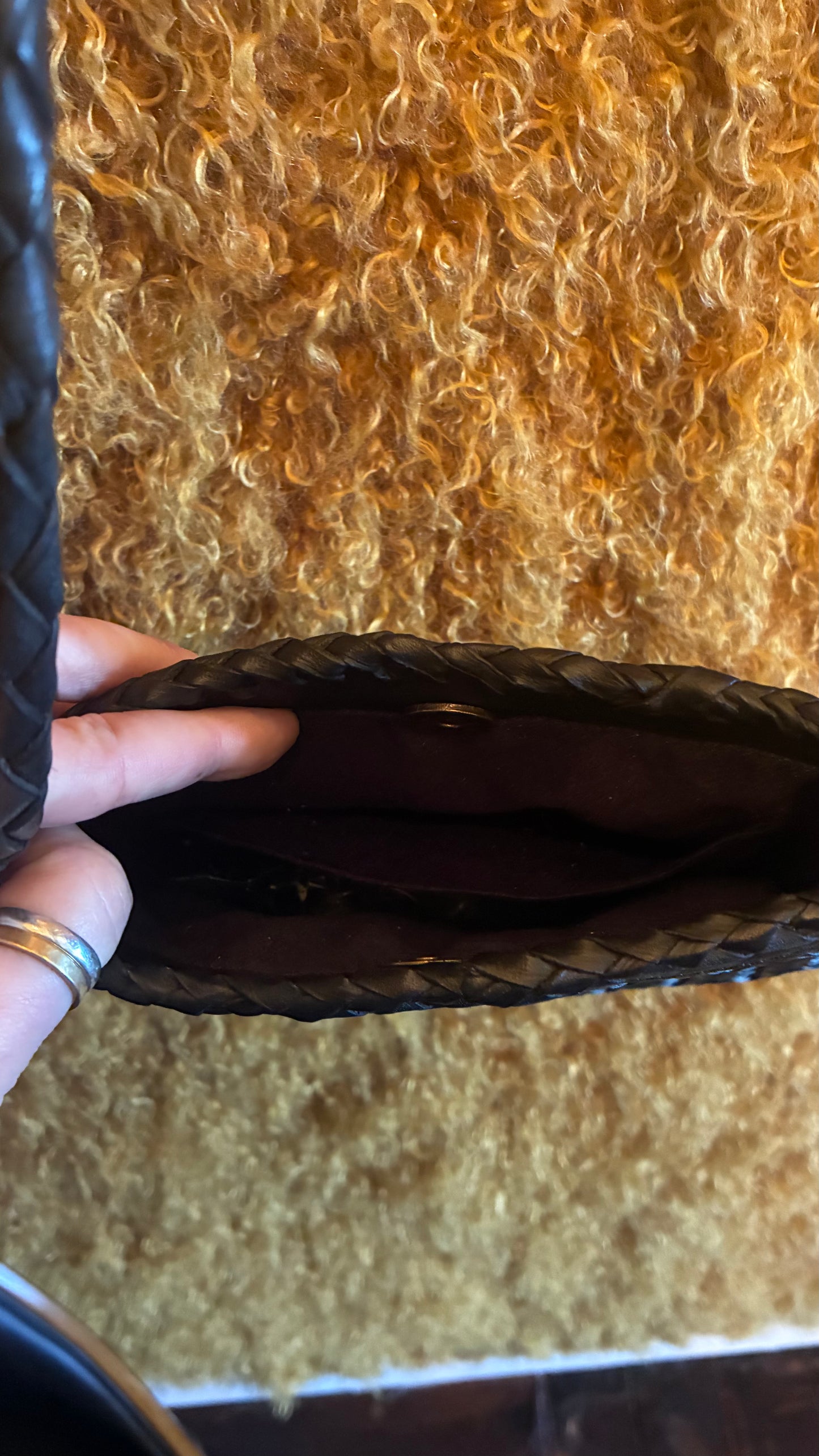 Olla Weave Bag - Black