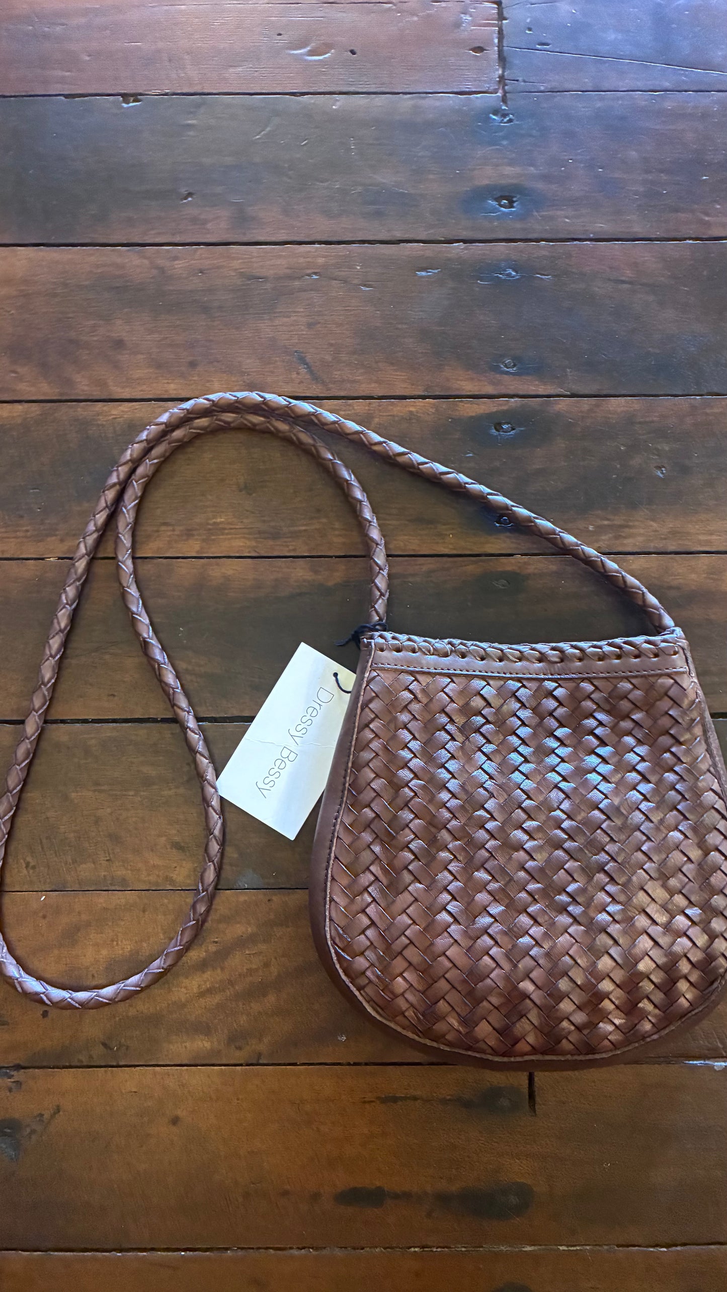 Olla Weave Bag - Camel