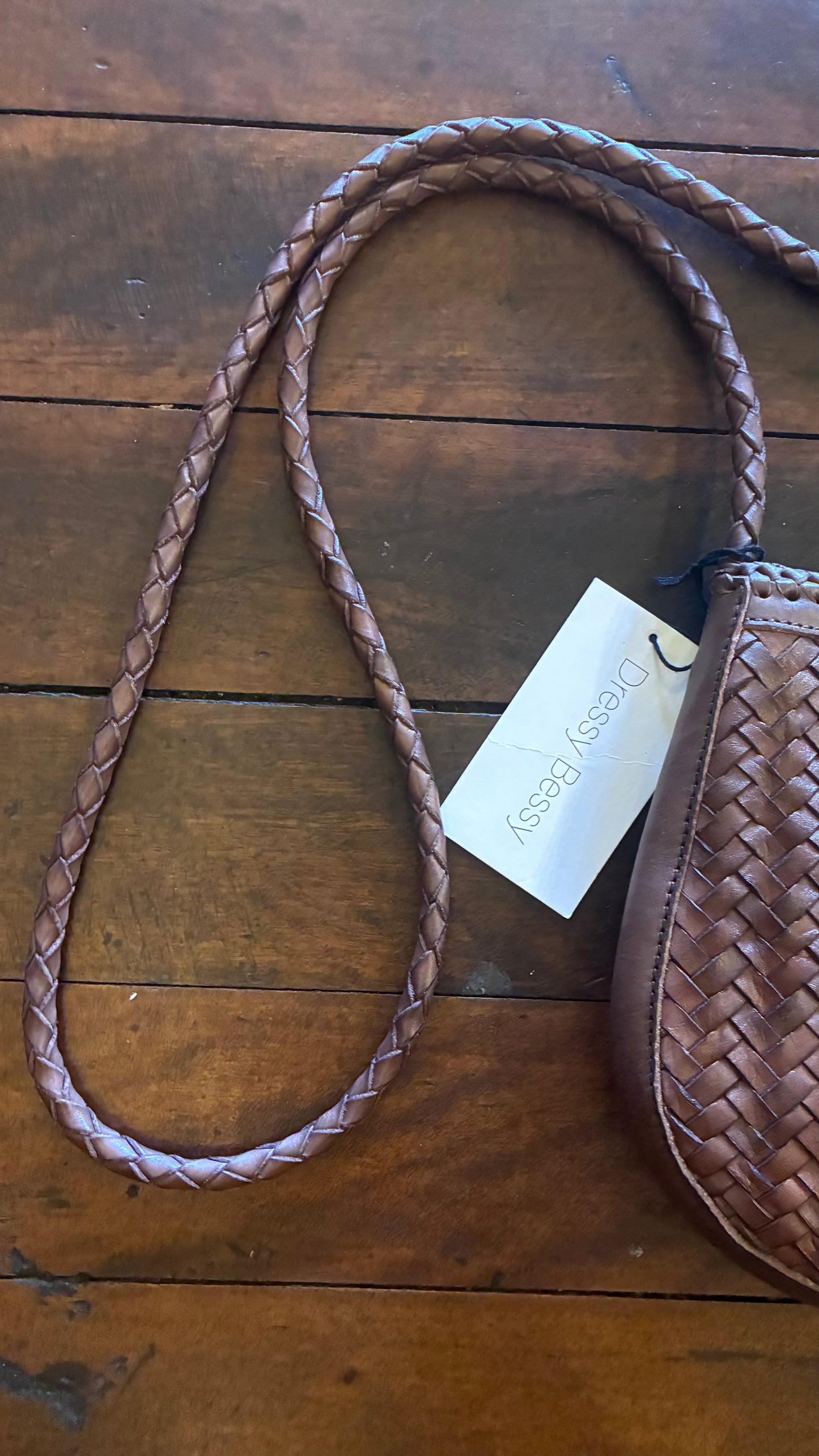 Olla Weave Bag - Camel