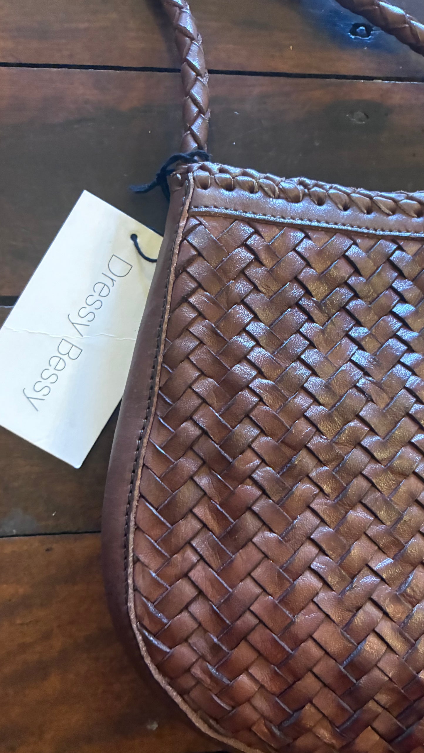 Olla Weave Bag - Camel