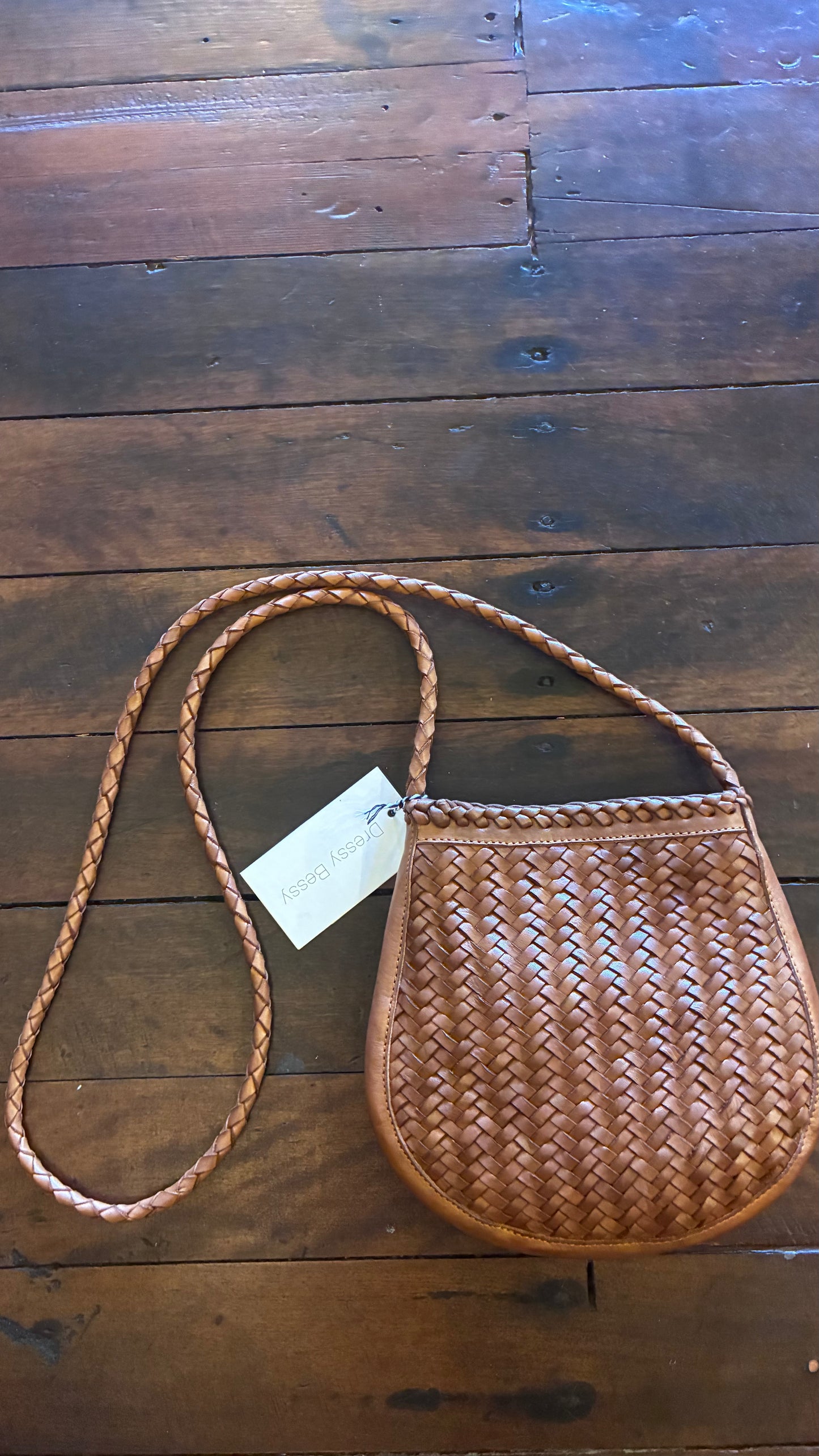 Olla Weave Bag - Chocolate