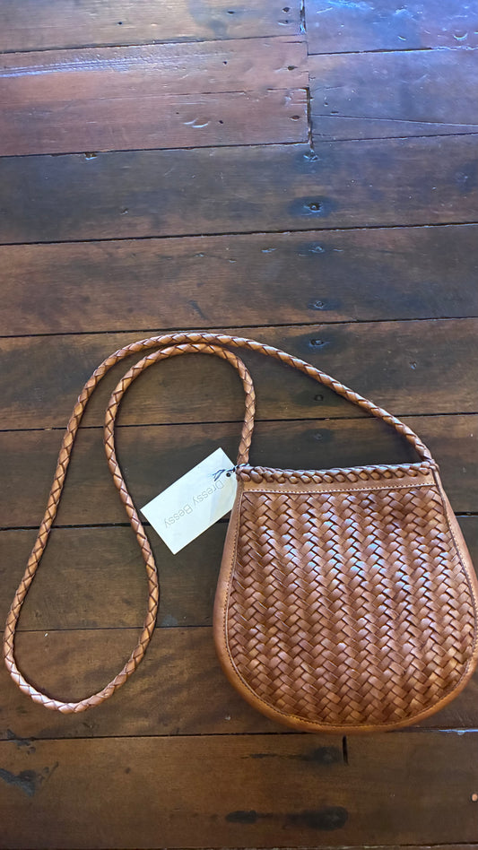 Olla Weave Bag - Chocolate