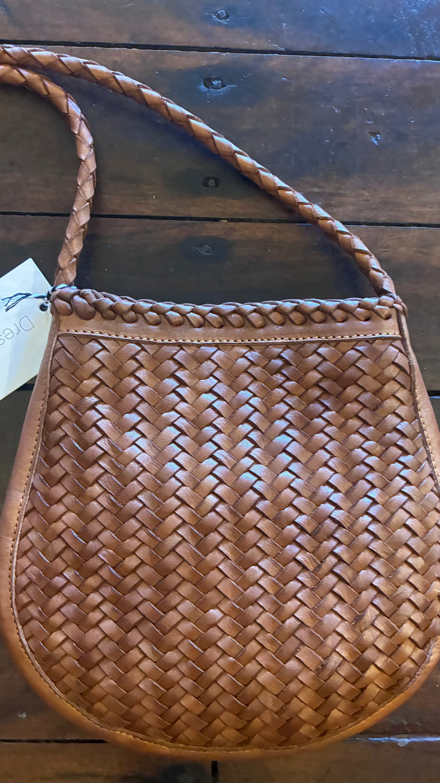 Olla Weave Bag - Chocolate
