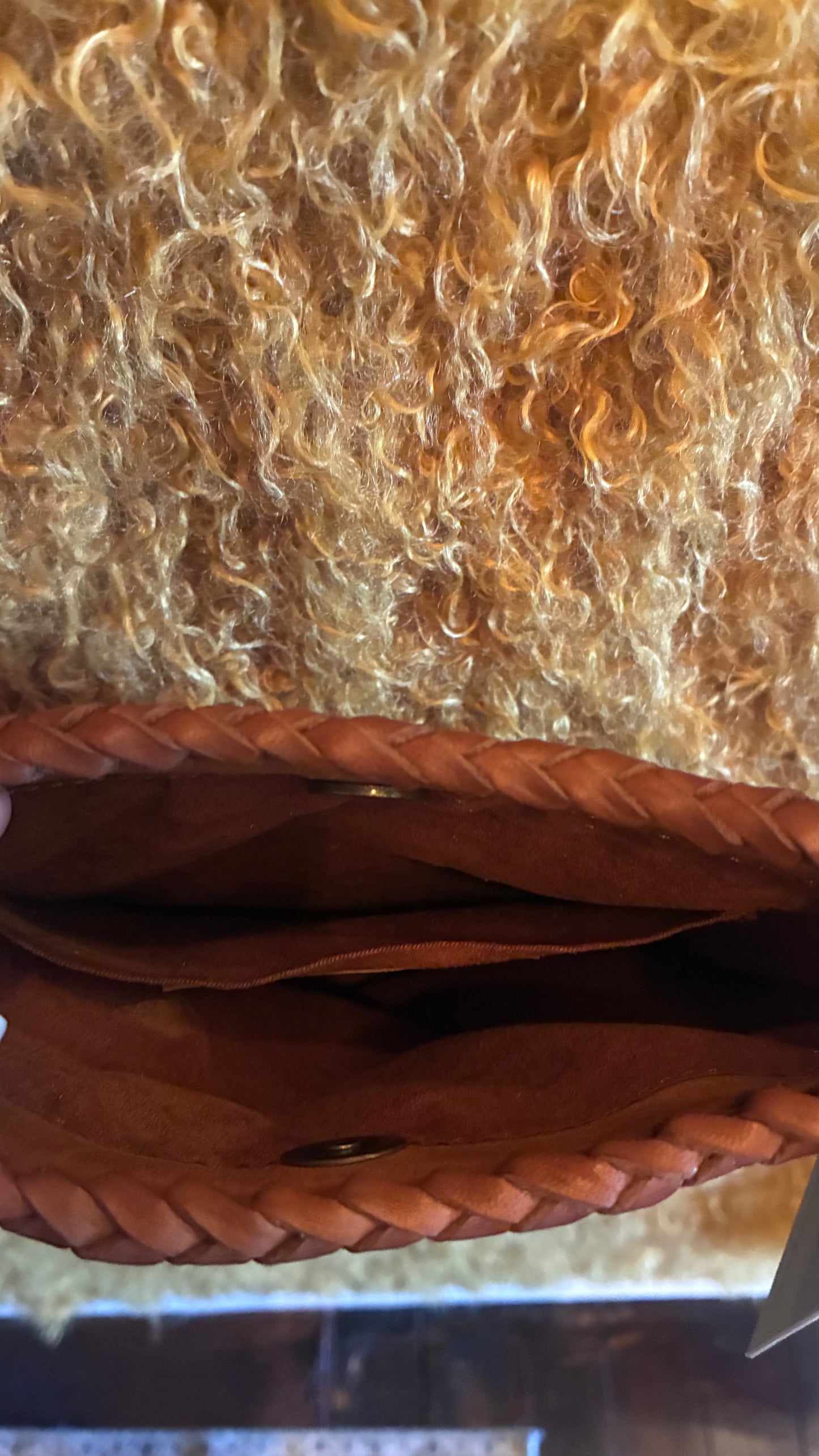 Olla Weave Bag - Chocolate