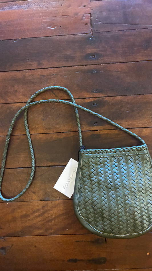 Olla Weave Bag - Olive