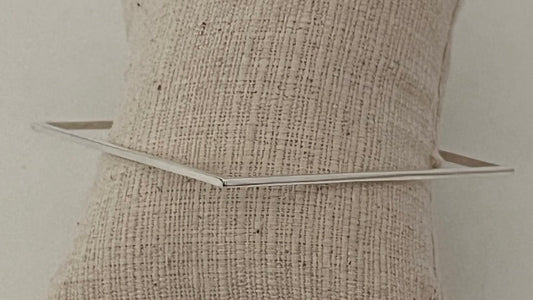Get Squared Bangle - Sterling Silver