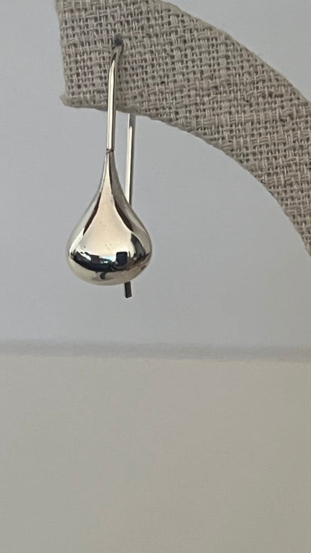 Teardrop Dangles - Sterling Silver