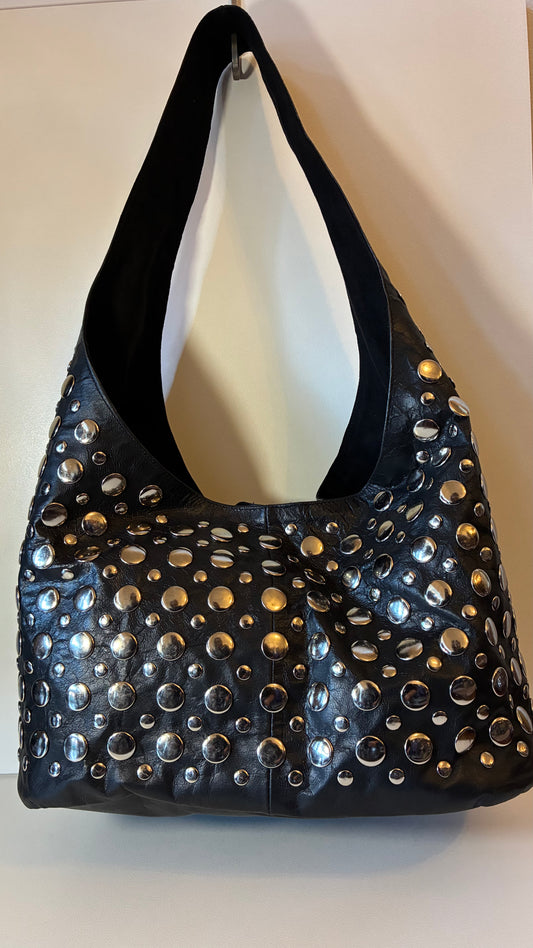 Wendy Studded Bag - Black