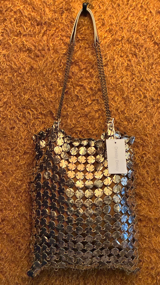 Cindy Bag - Gold Leather