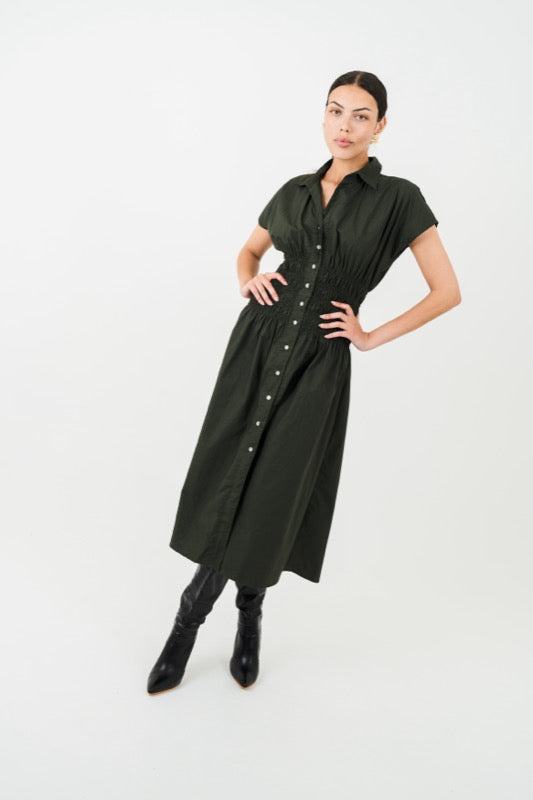 Annabelle Dress - Olive