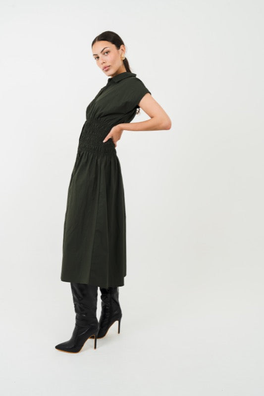 Annabelle Dress - Olive