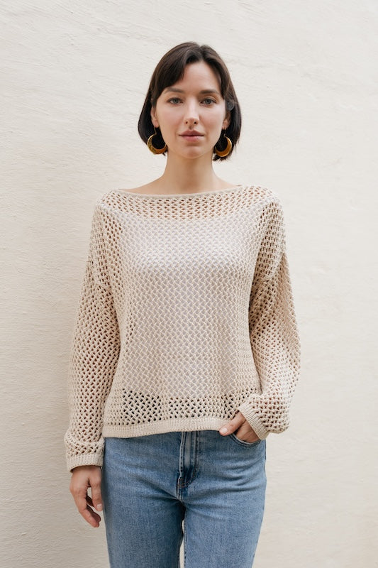 Cheska Knit Jumper - Beige