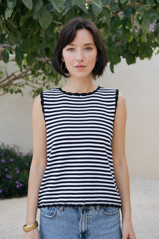 Fred Knit - Black & White