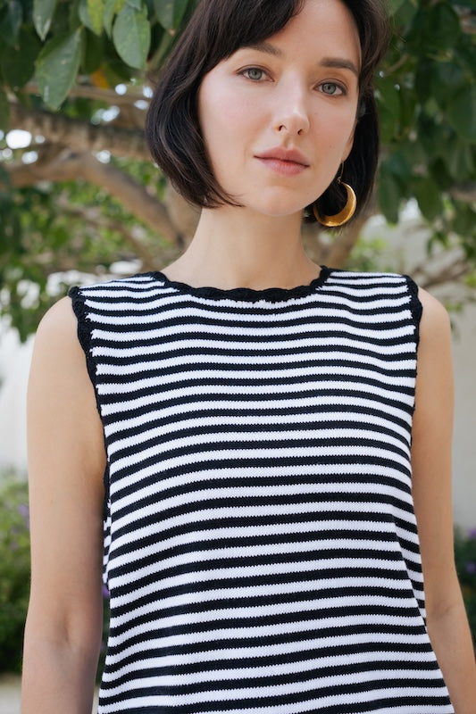 Fred Knit - Black & White