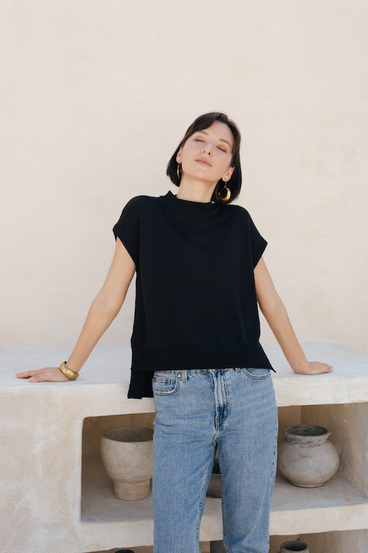 McBeath Knit Top - Black